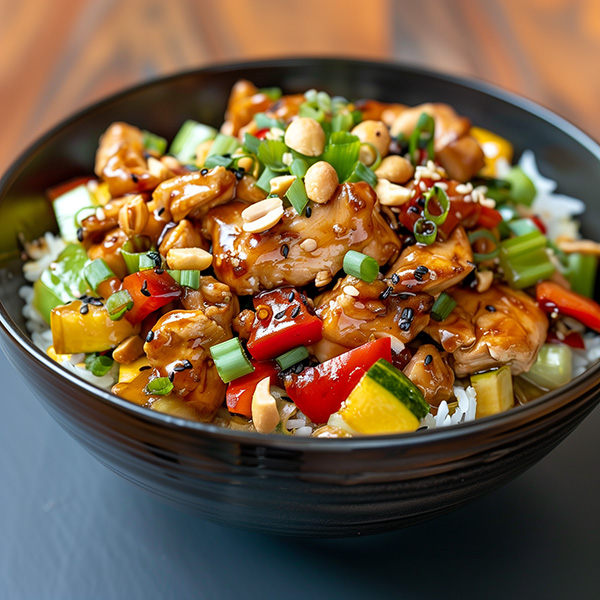 Poulet kung pao